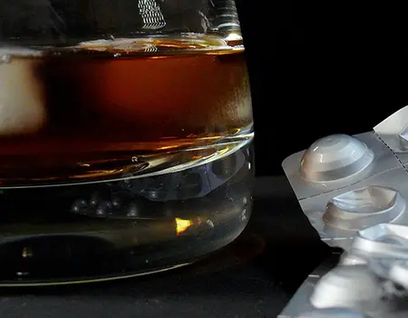 Alkohol og panodil sammen